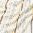 Natural Oat Stripe Linen Fabric