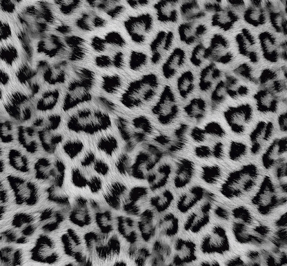 FS1132 Leopard Wave Velvet Stretch Knit Fabric