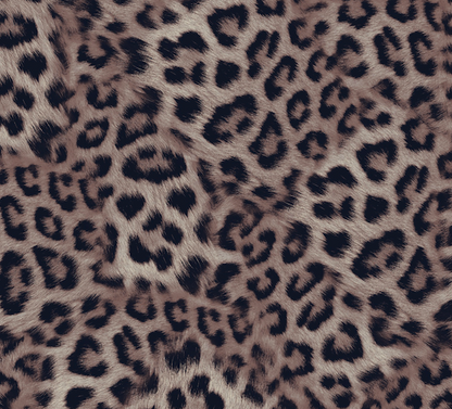 FS1132 Leopard Wave Velvet Stretch Knit Fabric