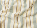 Seaside Sand Stripe Linen Fabric