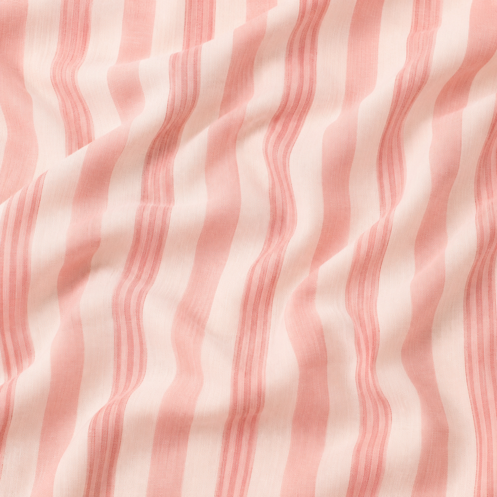 Sorbet Stripe Linen Fabric