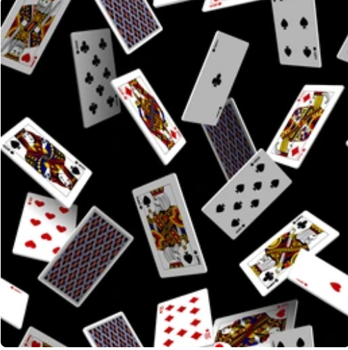 Falling Cards | Fabric Styles