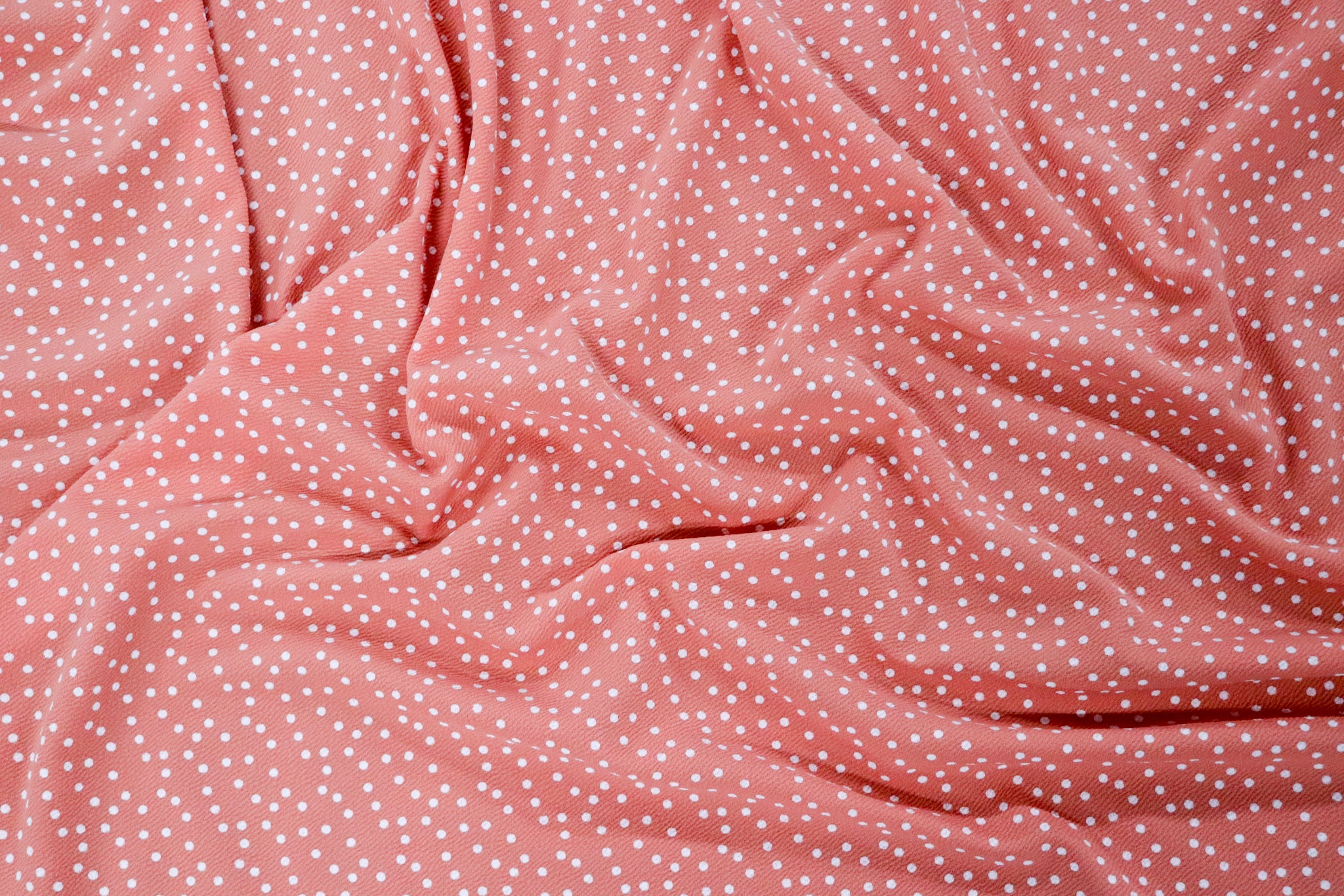 Polka Dots Liverpool Fabric Stretch Lightweight Material