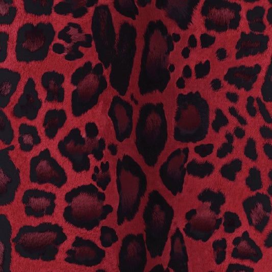 Red Leopard Print