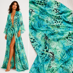 Green Animal Print