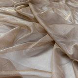 FS1193 Exclusive Shiny Gold Shimmer Nylon Stretch Mesh | Fabric | bridal, drape, Fabric, fashion fabric, glitter, gold, jersey, lining, making, Mesh, New, Nylon, Plain, sewing, shiny, stretch, Stretchy, swim, swimwear, white | Fabric Styles
