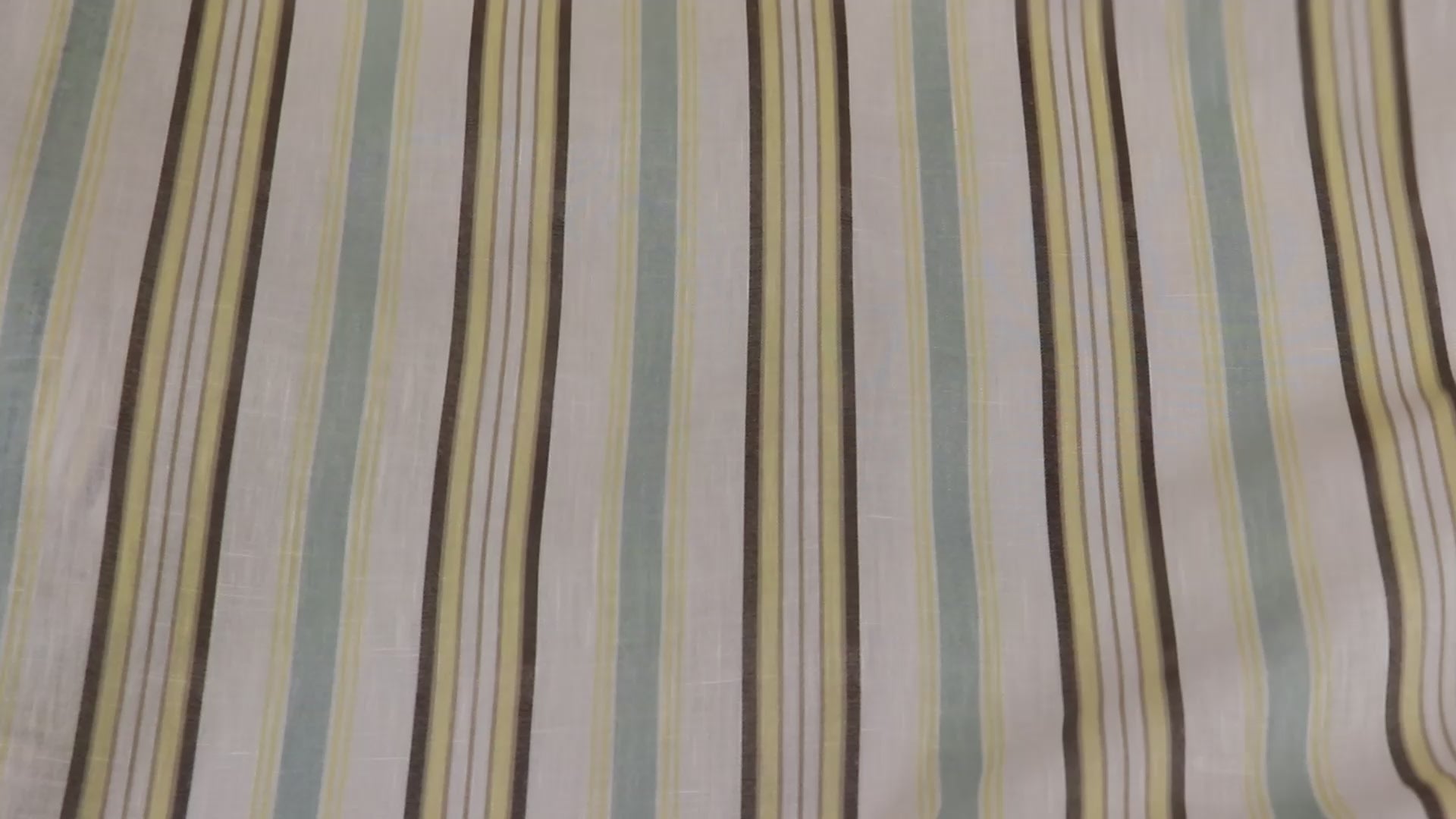 Seaside Sand Stripe Linen Fabric
