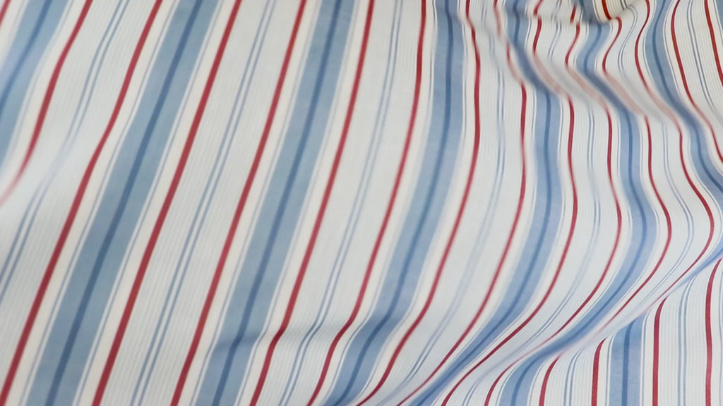 Riviera Stripe Linen Fabric