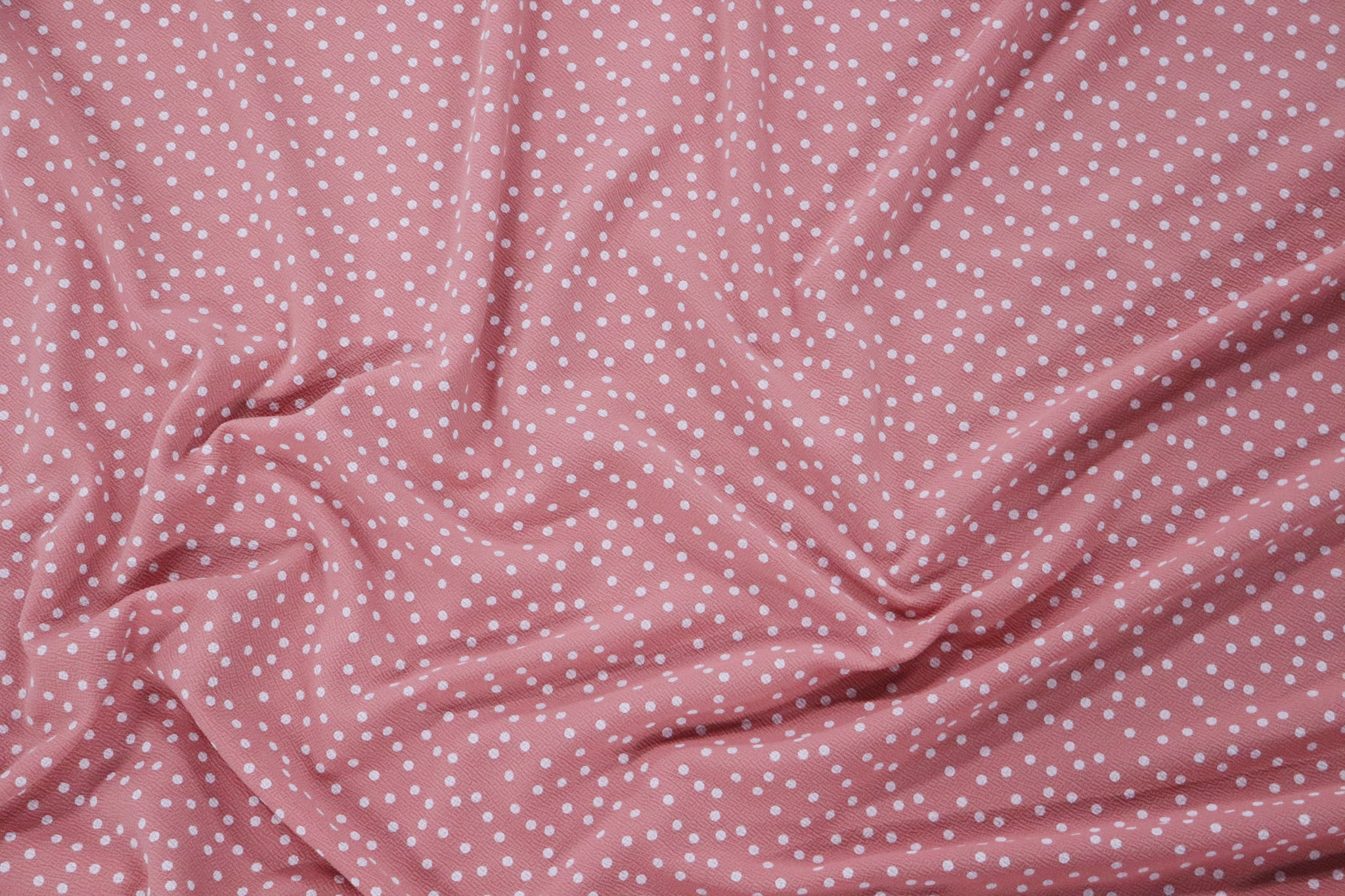 Polka Dots Liverpool Fabric Stretch Lightweight Material