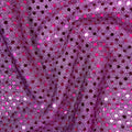 FS585_3 Purple Poly Jersey 3MM Sequins | Fabric | Black, Clubwear, drape, elastane, Fabric, fashion fabric, Foil, jersey, limited, making, Nylon, Pink, Poly Jersey, Polyester, purple, SALE, Sequins, sewing, Skirt, Stretchy | Fabric Styles