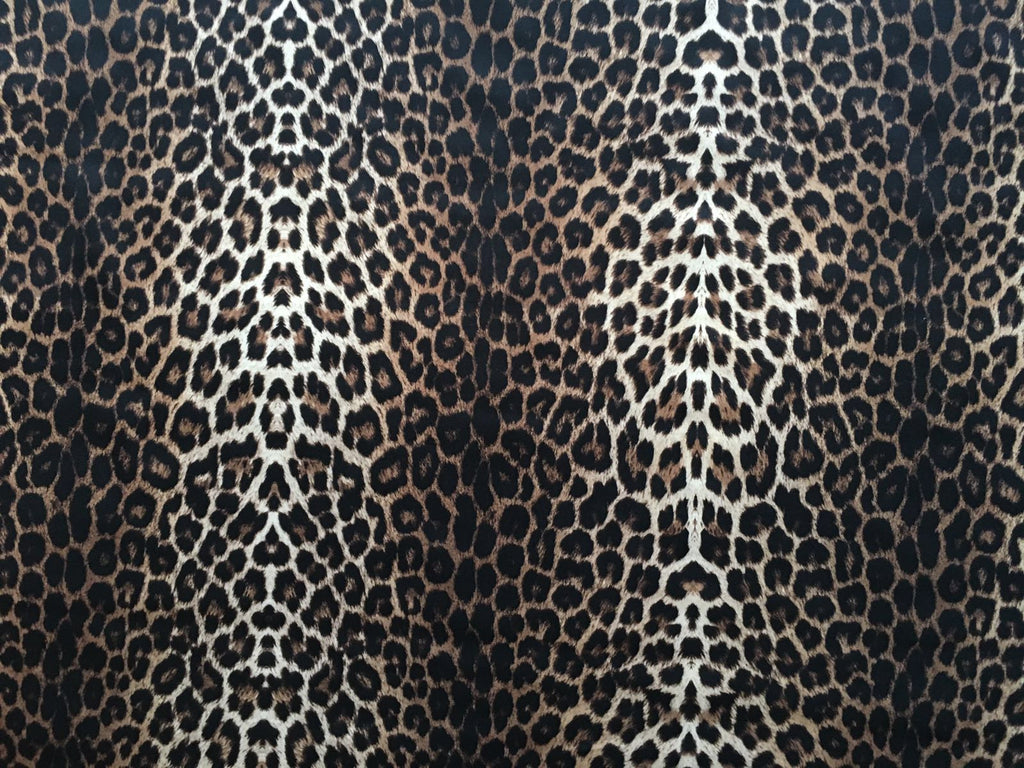 FS005 Leopard Print Scuba, Spun Polyester & Velvet Fabric | Fabric | Animal, Brown, Dark, drape, Fabric, fashion fabric, Gold, Green, Grey, Leopard, making, New, Pink, Purple, Red, Scuba, sewing, spandex, spun polyester, Spun Polyester Elastane, Stretch, Stretchy, Valentino, Velvet | Fabric Styles