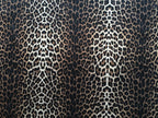 FS005 Leopard Print Scuba, Spun Polyester & Velvet Fabric | Fabric | Animal, Brown, Dark, drape, Fabric, fashion fabric, Gold, Green, Grey, Leopard, making, New, Pink, Purple, Red, Scuba, sewing, spandex, spun polyester, Spun Polyester Elastane, Stretch, Stretchy, Valentino, Velvet | Fabric Styles