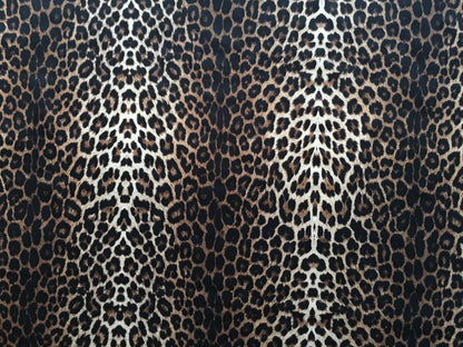 FS005 Leopard Print Scuba, Spun Polyester & Velvet Fabric | Fabric | Animal, Brown, Dark, drape, Fabric, fashion fabric, Gold, Green, Grey, Leopard, making, New, Pink, Purple, Red, Scuba, sewing, spandex, spun polyester, Spun Polyester Elastane, Stretch, Stretchy, Valentino, Velvet | Fabric Styles