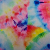 FS1042 Tie Dye Rainbow | Fabric | fabric, limited, polyester, rainbow, Sale, spun polyester, Spun Polyester Elastane, tie dye | Fabric Styles
