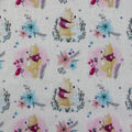 FS622_2 Winnie the Pooh | Fabric | blue, Brand, Branded, Cotton, Denim, drape, Fabric, fashion fabric, Light blue, making, Pooh, sewing, Skirt, Winnie, Winnie the Pooh, Woodland | Fabric Styles