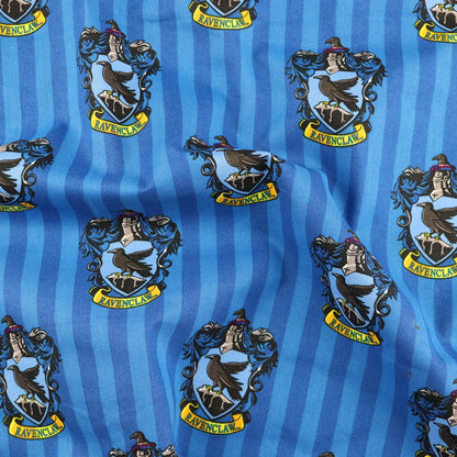 FS635_2 Harry Potter Ravenclaw | Fabric | Blue, Children, Cotton, Fabric, FS635, Harry Potter, Logo, Ravenclaw | Fabric Styles
