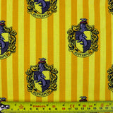 FS635_3 Harry Potter Hufflepuff | Fabric | Children, Cotton, Fabric, FS635, Harry Potter, Hufflepuff, Logo | Fabric Styles