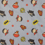 FS783_1 JL Boys Heroes Blue DC | Fabric | batman, Blue, Brand, Branded, Children, comic, comics, Cotton, Cotton SALE, dc, drape, Fabric, fashion fabric, flash, hero, JL, Kids, Light blue, logo, making, man, Sale, super, superhero, Superman | Fabric Styles