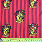 FS635_4 Harry Potter Gryffindor | Fabric | Children, Cotton, Fabric, FS635, Gryffindor, Harry Potter, Red | Fabric Styles