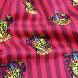 FS635_4 Harry Potter Gryffindor | Fabric | Children, Cotton, Fabric, FS635, Gryffindor, Harry Potter, Red | Fabric Styles