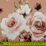 FS1012 Botanical Spring Floral Scuba Stretch Knit Fabric Mink | Fabric | Conversational, fabric, floral, flowers, FS426, mink, scuba | Fabric Styles