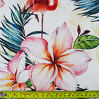 Tropical Flamingo Floral Print
