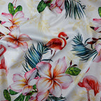 Tropical Flamingo Floral Print