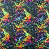 FS1017 Rainbow Storm Cotton Fabric Black | Fabric | children, Cotton, drape, Fabric, fashion fabric, Kids, making, Rainbow, sewing, Skirt, Tie Dye | Fabric Styles