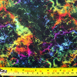 FS1017 Rainbow Storm Cotton Fabric Black | Fabric | children, Cotton, drape, Fabric, fashion fabric, Kids, making, Rainbow, sewing, Skirt, Tie Dye | Fabric Styles