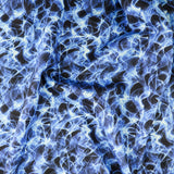 FS1021 Flames Cotton Fabric Blue | Fabric | Blue flames, children, Cotton, drape, Fabric, fashion fabric, Fire, Flame, Kids, Lightning, making, Rainbow, sewing, Skirt, Tie Dye | Fabric Styles