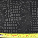 FS1077 Snake Scale Waffle Stretch Fabric | Fabric | black, Fabric, fashion fabric, liverpool, scale, sewing, Snake, Snake Skin, Snakeskin, waffle | Fabric Styles