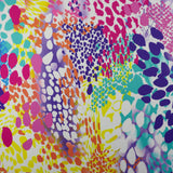 FS1059 Animal Burst Stretch Knit Fabric Multicolour | Fabric | animal, blue, fabric, leopard, pink, scuba | Fabric Styles
