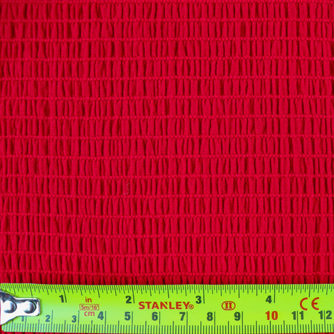 FS1154 Red Crinkle Fabric | Fabric | Crinkle, fabric, red, Swimwear | Fabric Styles