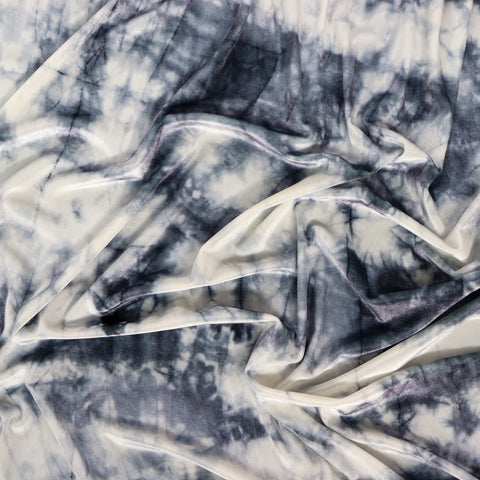 FS1140 Tie Dye Grey Velvet Fabric | Fabric | fabric, Grey, Leopard, tie dye, Velour, Velvet | Fabric Styles