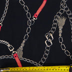 (35C) Straps and Chains Fabric | Fabric | Fabric, limited, new, Sale, soft touch | Fabric Styles