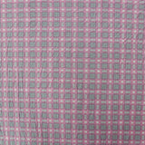 (42C) Pink Tartan Viscose Fabric | Fabric | check, Fabric, limited, new, pink, Sale, tartan, viscose, viscose elastane | Fabric Styles