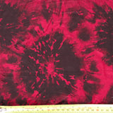 Red Tie Dye Fabric (58C) | Fabric, New, Red, Tie Dye, Viscose | Fabric Styles
