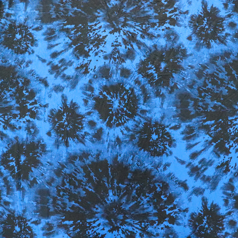 Blue Tie Dye (63C) | Blue, Fabric, New, Tie Dye, Viscose | Fabric Styles