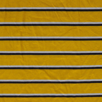 Yellow Stripe Print(60C) | Fabric, New, Spun Polyester, Stripe, yellow | Fabric Styles