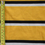 Yellow Stripe Print(60C) | Fabric, New, Spun Polyester, Stripe, yellow | Fabric Styles