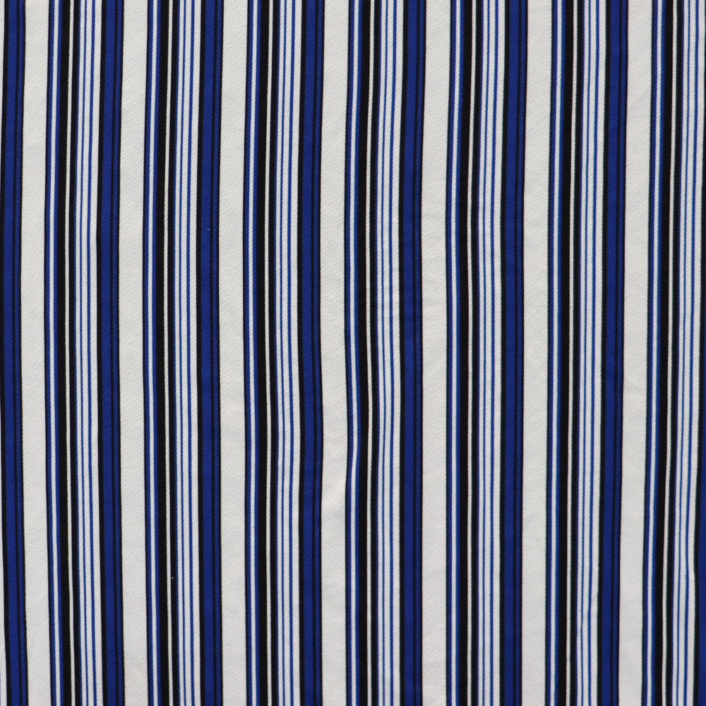 Navy Balanced Stripe (62C) | blue, Fabric, Liverpool, navy, New, stripe | Fabric Styles