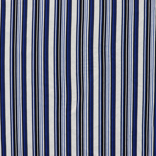 Navy Balanced Stripe (62C) | blue, Fabric, Liverpool, navy, New, stripe | Fabric Styles