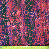 Red Snake Print (64C) | Fabric, New, snake, Soft Touch | Fabric Styles