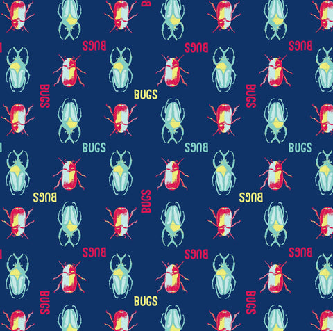 FS653_1 Explore The Tropicals National History Museum - Bugs | Fabric | blue, celebration, children's, Cotton, Cotton SALE, Denim, drape, Fabric, fashion fabric, football, gorillas, grey, kid, kids, licensed, Light blue, making, rugby, SALE, sewing, Skirt, sports, Sports day | Fabric Styles