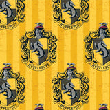 FS635_3 Harry Potter Hufflepuff | Fabric | Children, Cotton, Fabric, FS635, Harry Potter, Hufflepuff, Logo | Fabric Styles