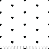 FSC114 Mini Love Hearts | fabric, heart, love hearts, new, scuba | Fabric Styles