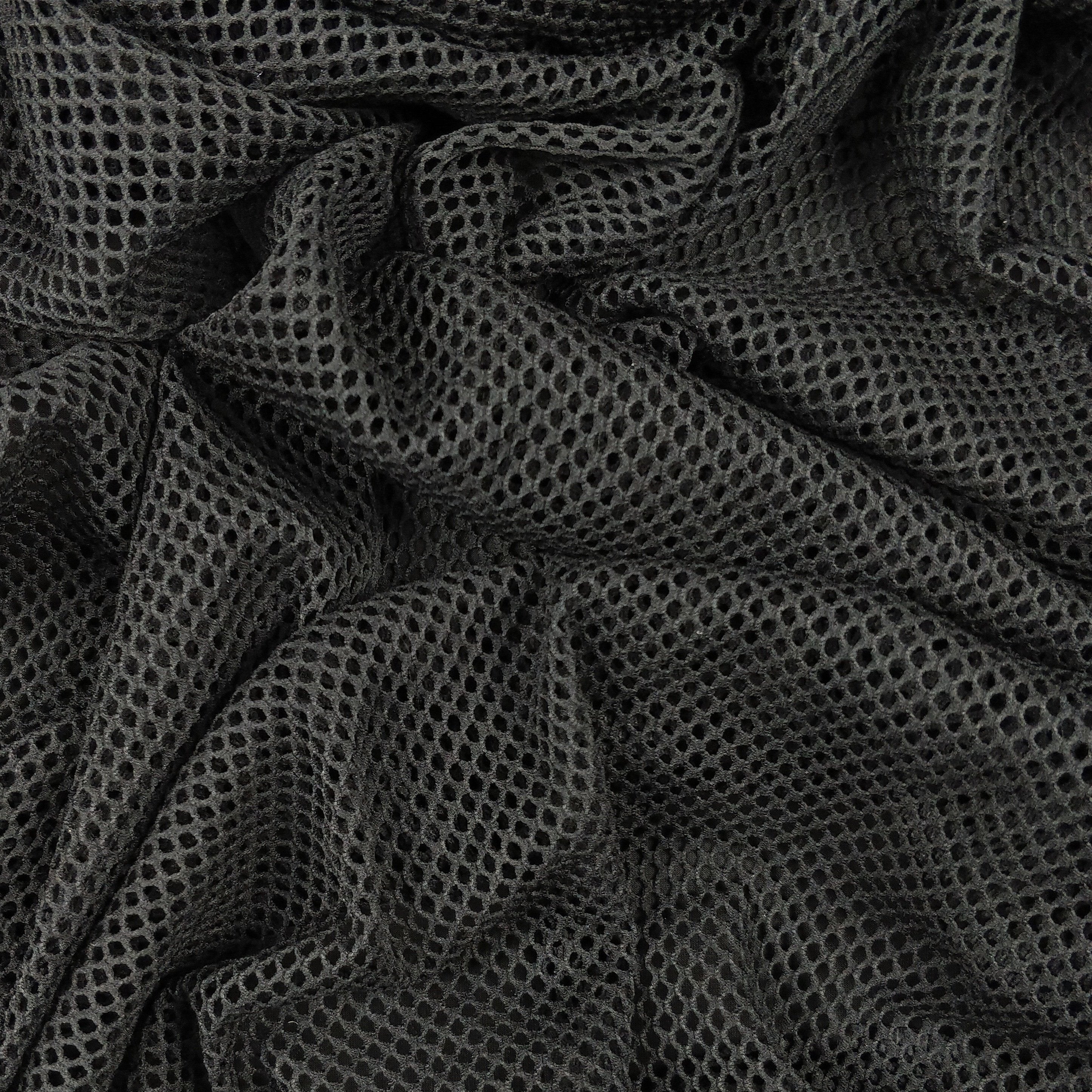 FS001 Plain Black White Ivory Stretchy Dress Net Fishnet Fabric | Fabric | black, Black Base, Body, Body Stocking, drape, Dress Net, elastane, fabric, fashion fabric, fish net, fishing net, fishnet, hoisery, Ivory, jersey, Lining, making, Mesh, Net, Plain, polyester, sewing, Tight, Tights, White | Fabric Styles