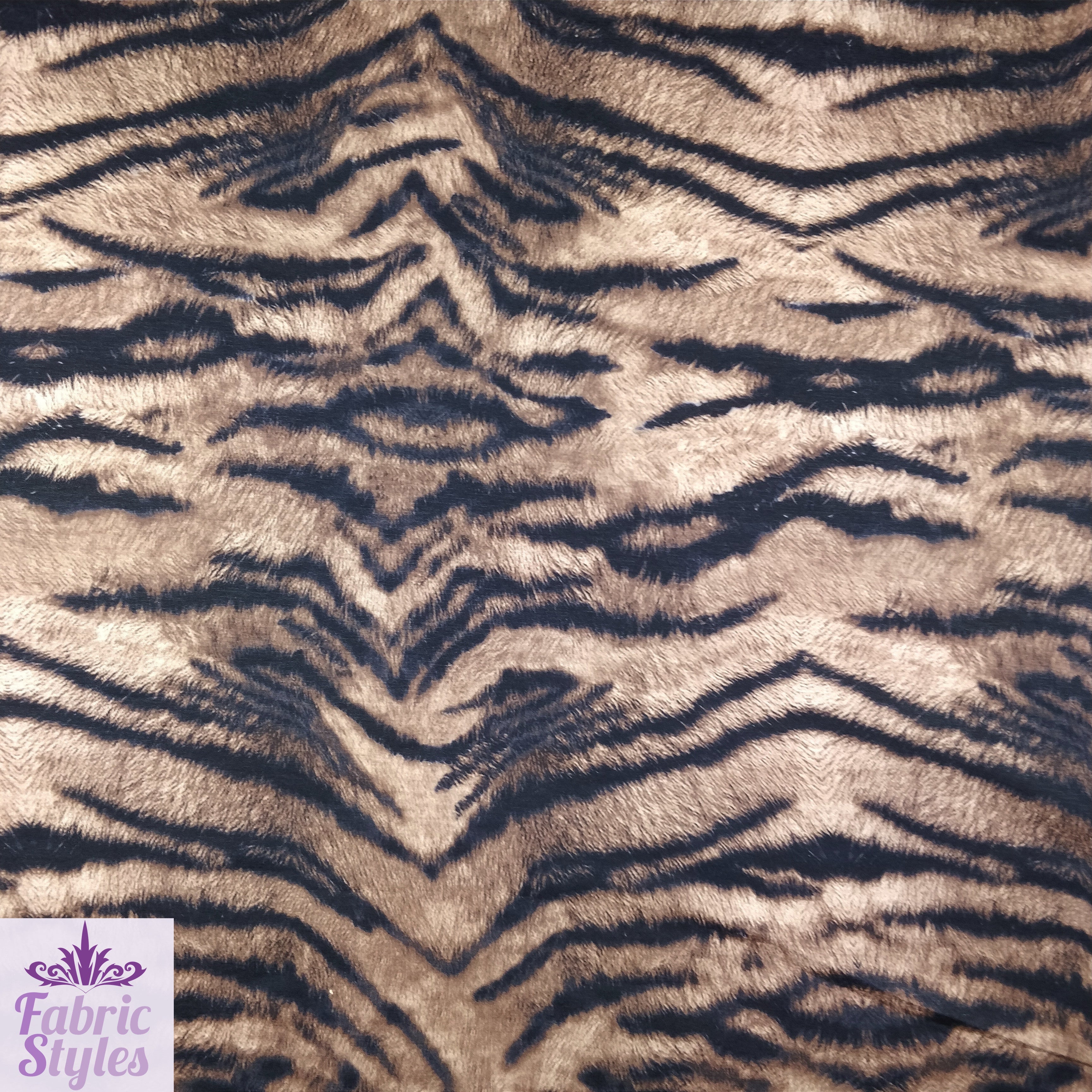FS014_1 Tiger Print Animal | Fabric Styles