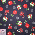 FS080 Bauballs Presents Candy Navy Base | Fabric Styles