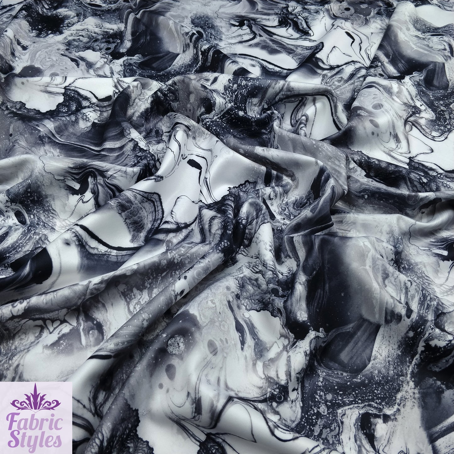 FS091 Tie Dye Marble Scuba Stretch Knit Fabric & Spandex Sportswear Swim Fabric | Fabric | Black, Blue, drape, Fabric, fashion fabric, Gold, making, Marble, Orange, Pink, Purple, Scuba, sewing, Spandex, Splash, Stretchy, Swim, Swimming, Swimwear, Tie Dye, Water Effect, White, Yellow | Fabric Styles